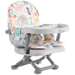 Scaun pentru hranire Cangaroo Kiwi-ABC (Grey/White)