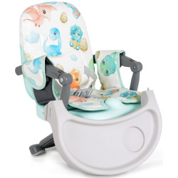 Scaun pentru hranire Cangaroo Kiwi-Dinos (Grey/Mint) Thumb