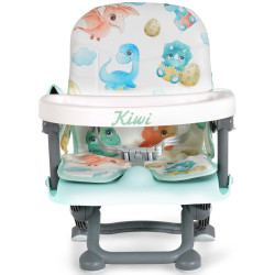 Scaun pentru hranire Cangaroo Kiwi-Dinos (Grey/Mint) Thumb