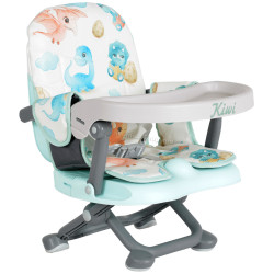 Scaun pentru hranire Cangaroo Kiwi-Dinos (Grey/Mint)