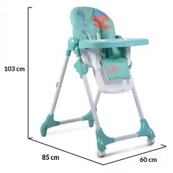 Scaun pentru hranire Cangaroo Moni Kimchi (Turquoise) Thumb