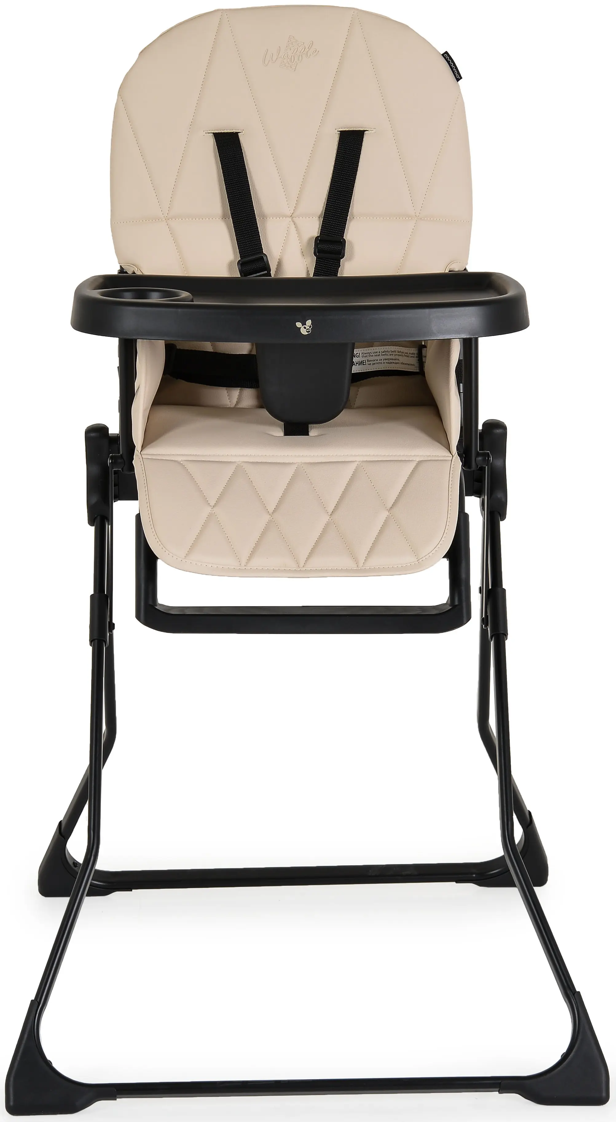 Scaun pentru hranire Cangaroo Waffle (Beige)