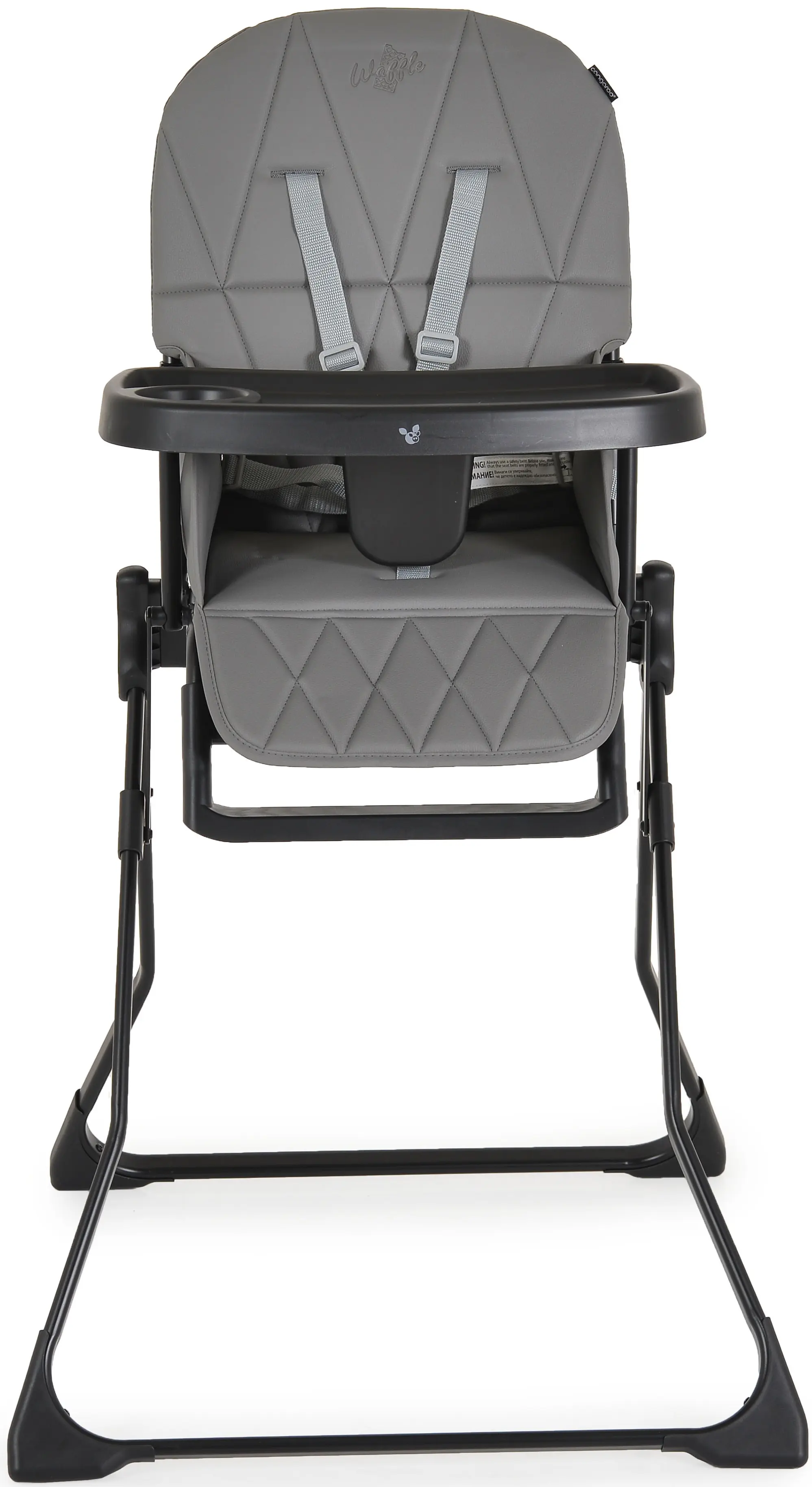 Scaun pentru hranire Cangaroo Waffle (Grey)