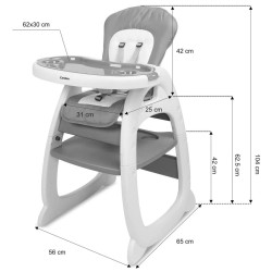 Стульчик для кормления 2в1 Caretero Homee (Green) Thumb
