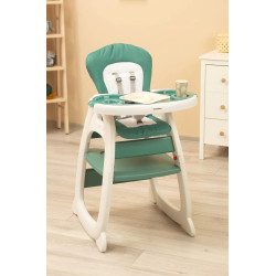 Стульчик для кормления 2в1 Caretero Homee (Green) Thumb