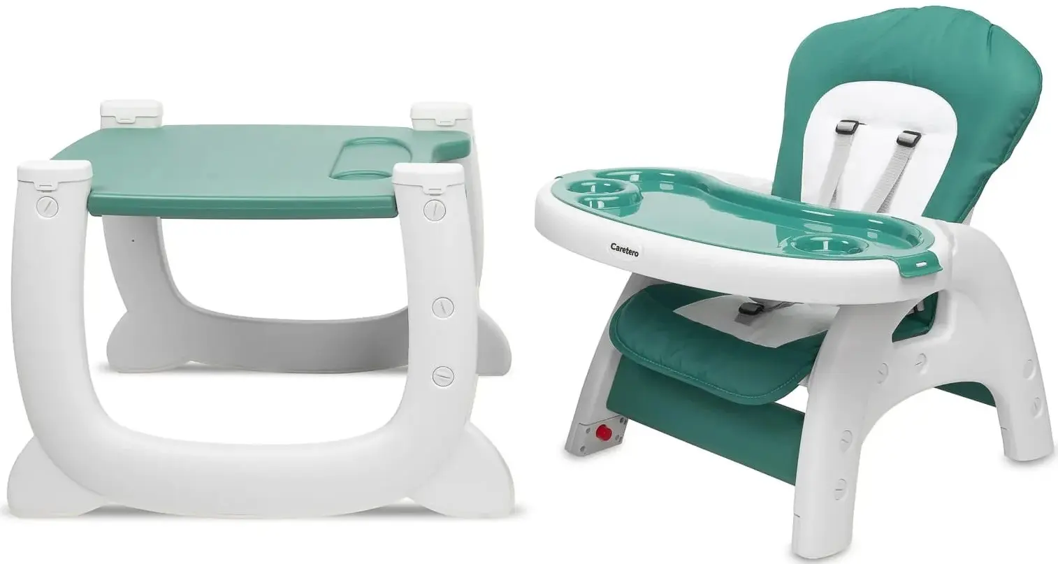 Стульчик для кормления 2в1 Caretero Homee (Green)