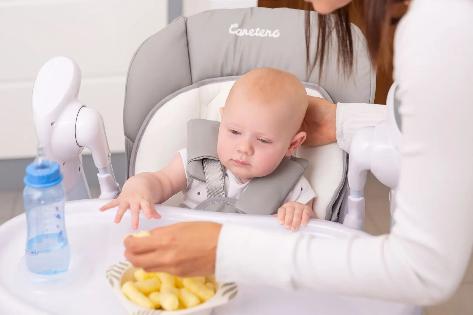Стульчик для кормления 2в1 Caretero Indigo (Beige) - 13
