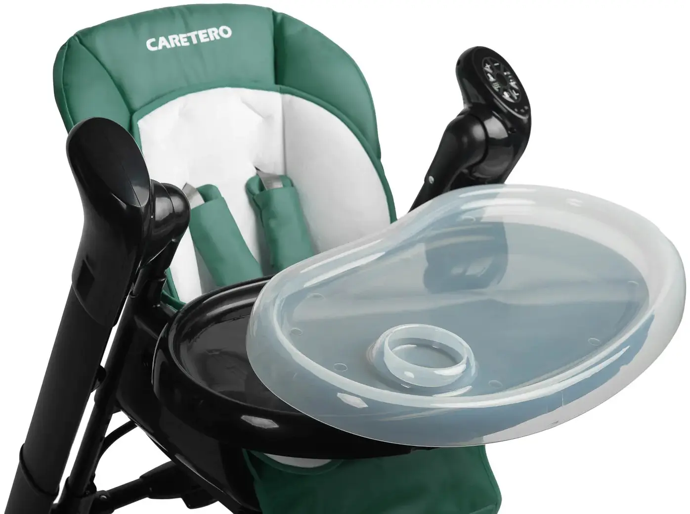 Стульчик для кормления 2в1 Caretero Indigo Black (Green) - 12