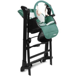 Стульчик для кормления 2в1 Caretero Indigo Black (Green) Thumb