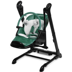 Стульчик для кормления 2в1 Caretero Indigo Black (Green) Thumb
