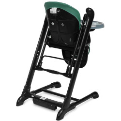 Стульчик для кормления 2в1 Caretero Indigo Black (Green) Thumb