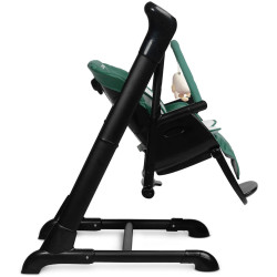 Стульчик для кормления 2в1 Caretero Indigo Black (Green) Thumb