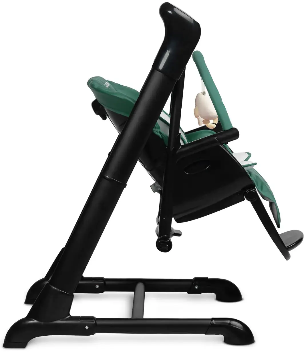 Стульчик для кормления 2в1 Caretero Indigo Black (Green) - 10