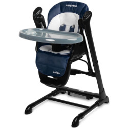 Scaun pentru hranire 2in1 Caretero Indigo Black (Navy) Thumb