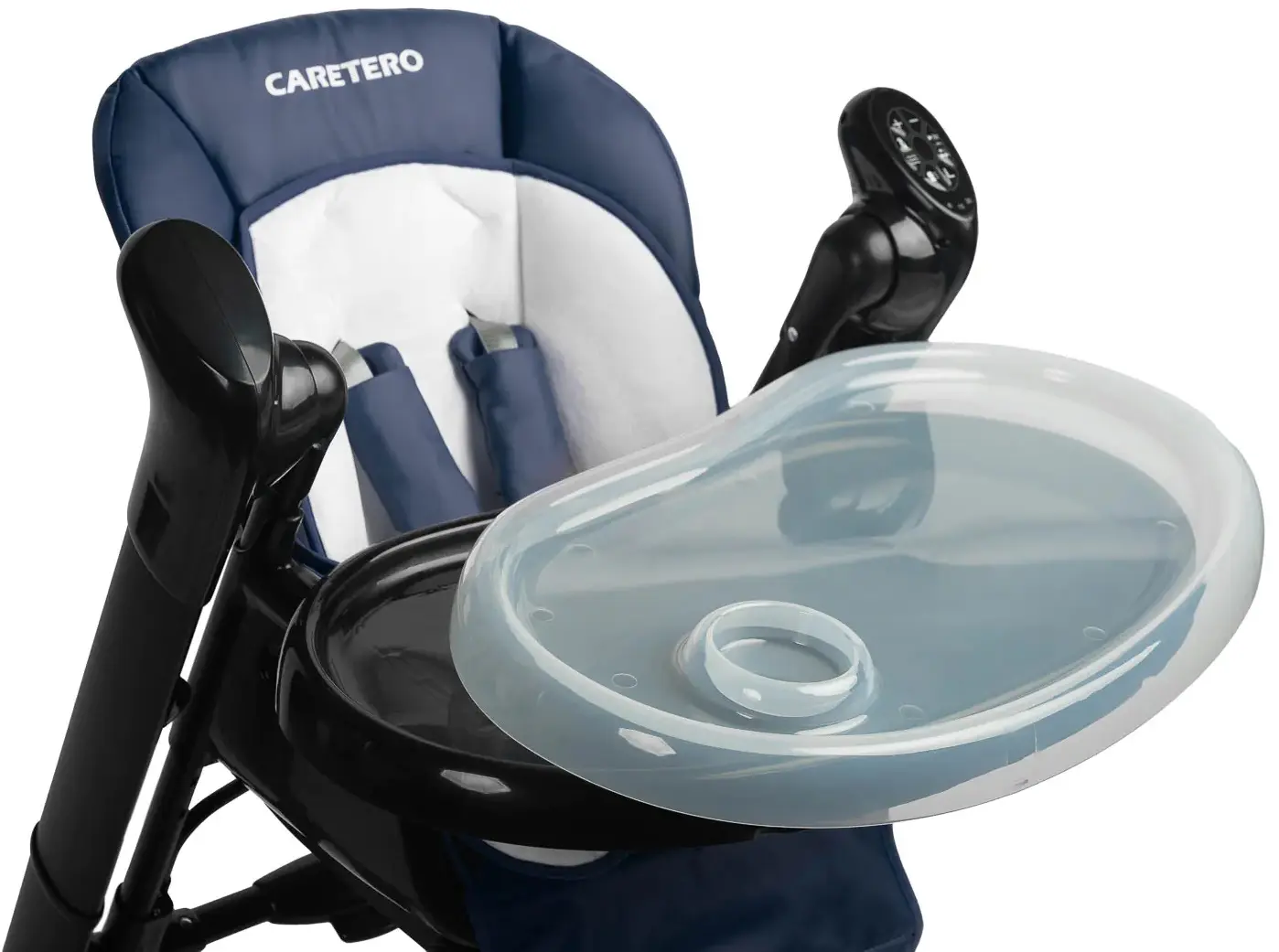 Scaun pentru hranire 2in1 Caretero Indigo Black (Navy) - 12