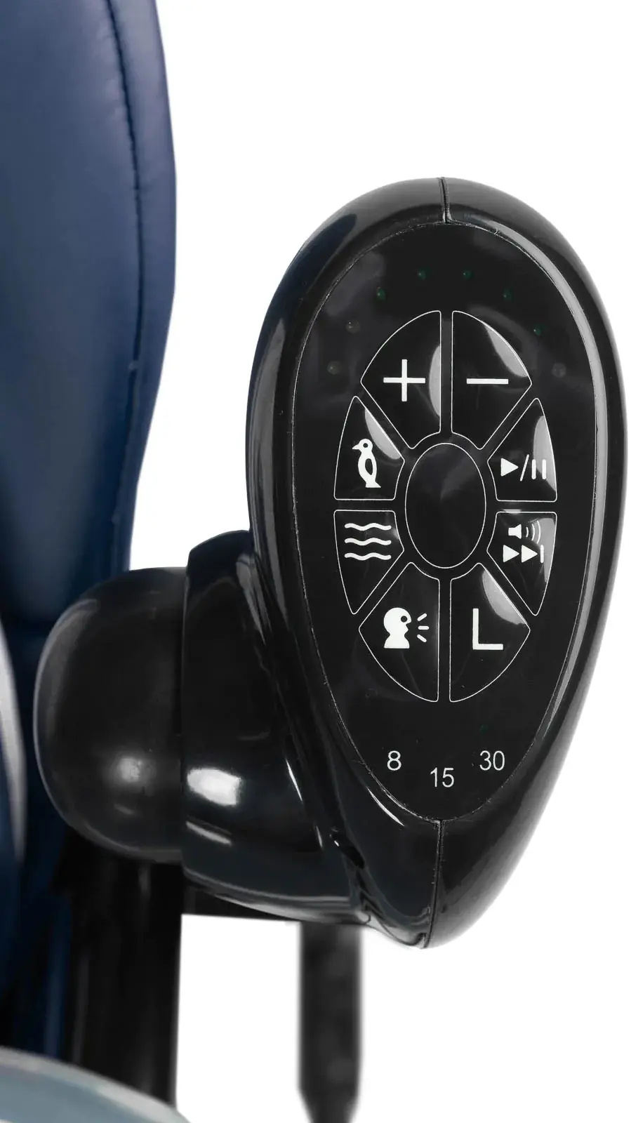 Scaun pentru hranire 2in1 Caretero Indigo Black (Navy) - 13