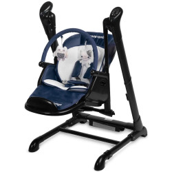 Scaun pentru hranire 2in1 Caretero Indigo Black (Navy) Thumb