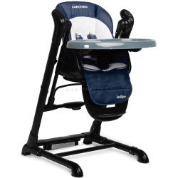 Scaun pentru hranire 2in1 Caretero Indigo Black (Navy)