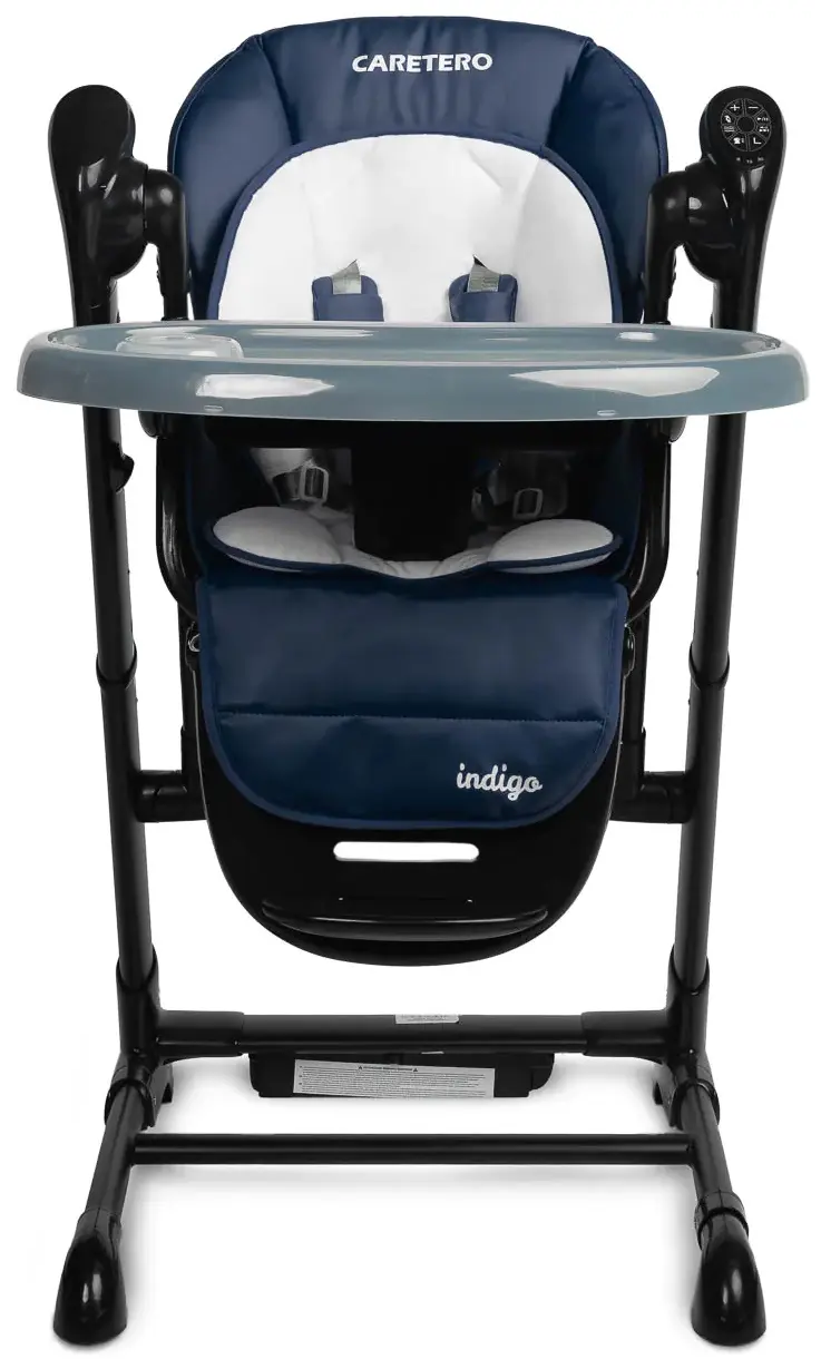 Scaun pentru hranire 2in1 Caretero Indigo Black (Navy) - 6