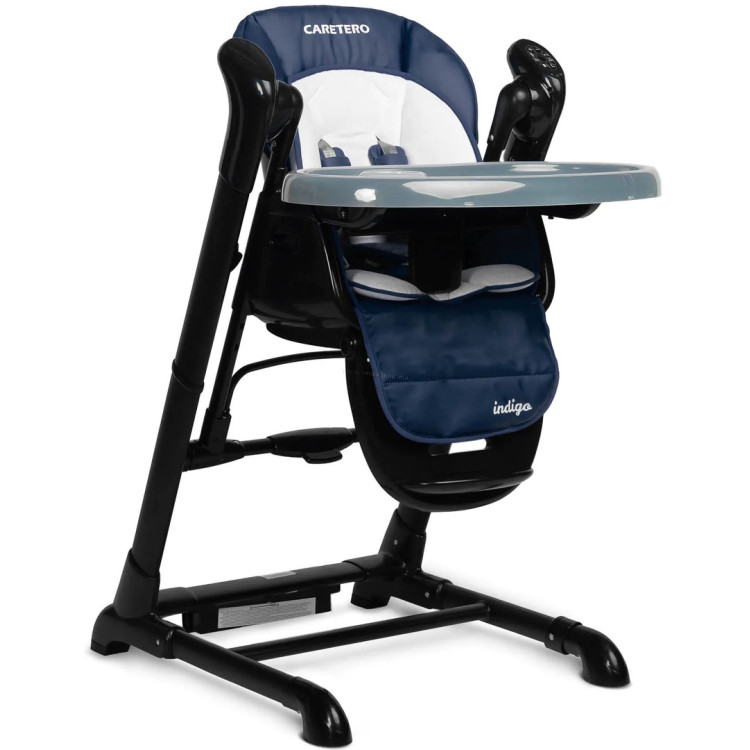 Scaun pentru hranire 2in1 Caretero Indigo Black (Navy)