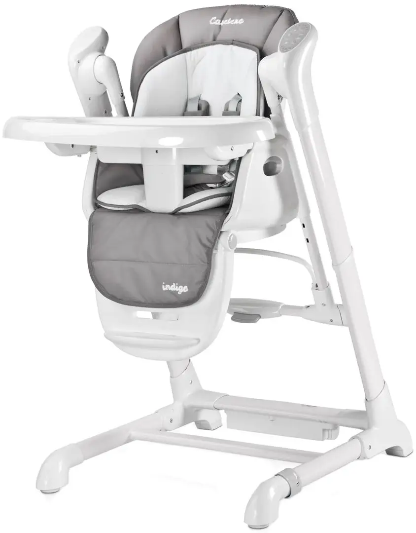 Scaun pentru hranire 2in1 Caretero Indigo (Grey)