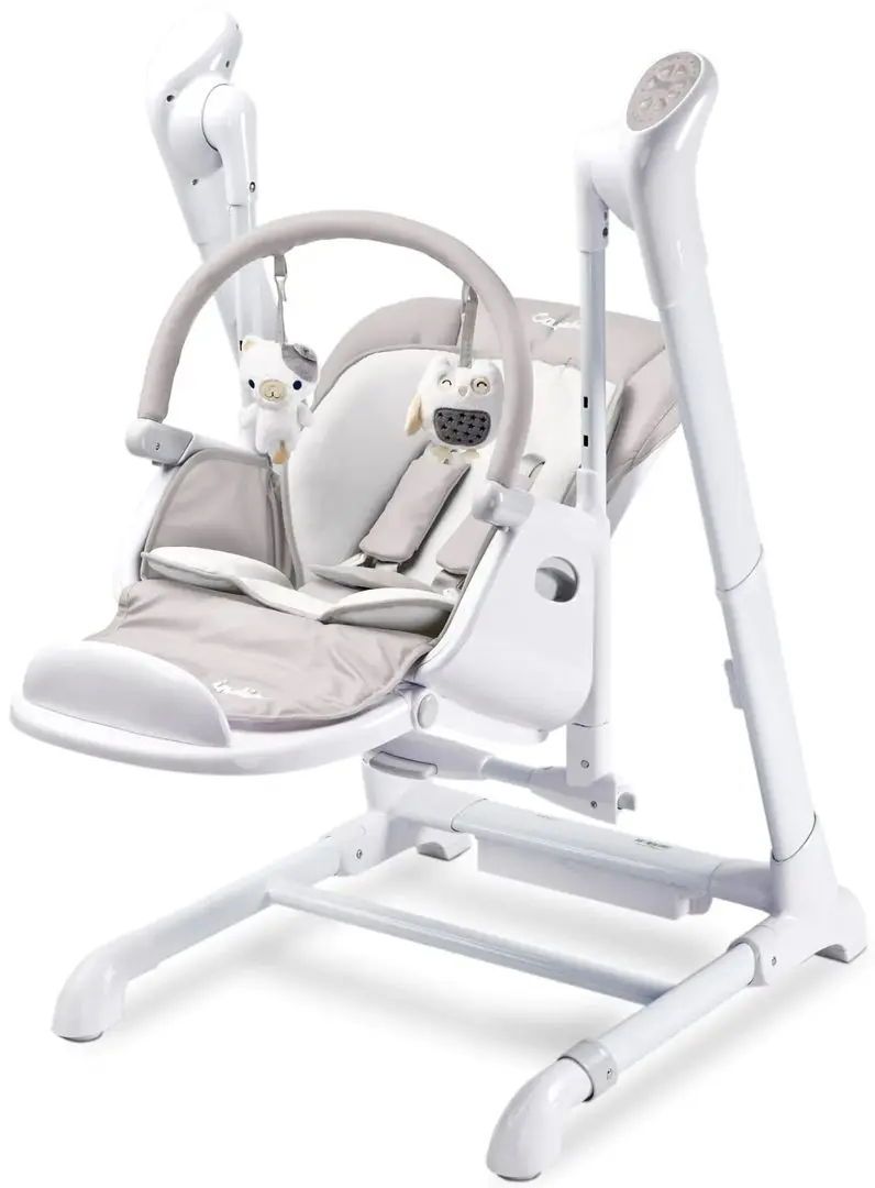 Стульчик для кормления 2в1 Caretero Indigo (Light Grey) - 2