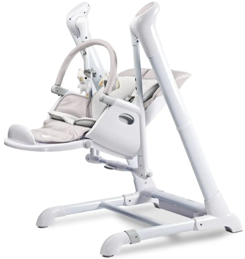 Стульчик для кормления 2в1 Caretero Indigo (Light Grey) - 3
