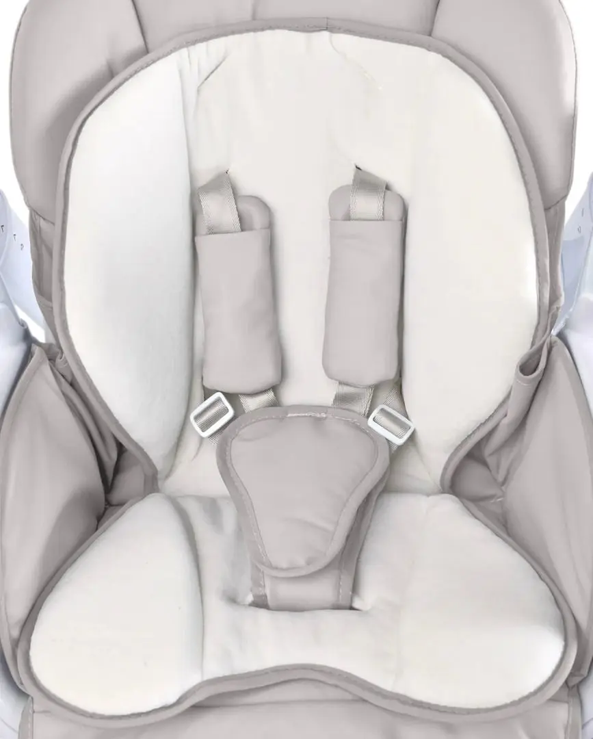 Стульчик для кормления 2в1 Caretero Indigo (Light Grey) - 4