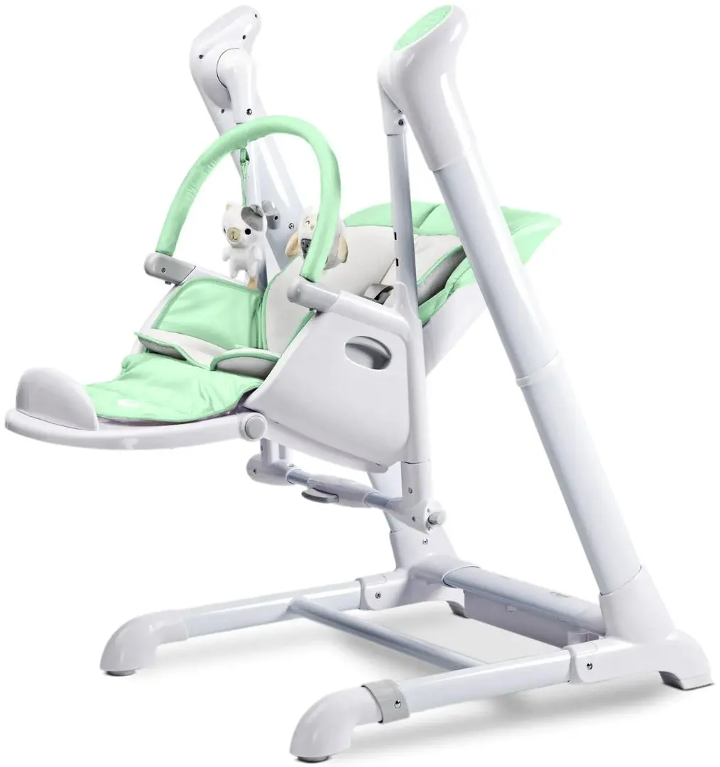 Стульчик для кормления 2в1 Caretero Indigo (Mint) - 3