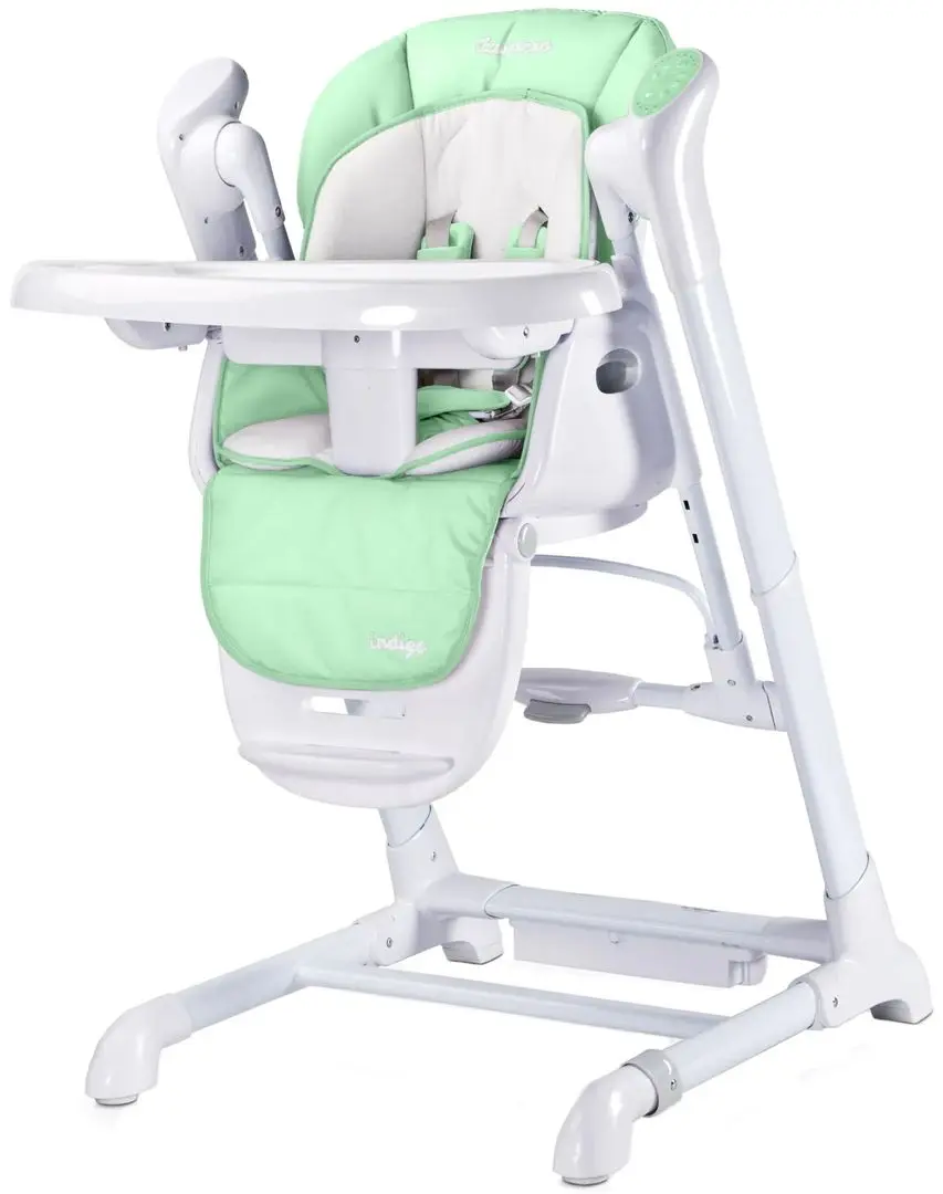 Стульчик для кормления 2в1 Caretero Indigo (Mint)
