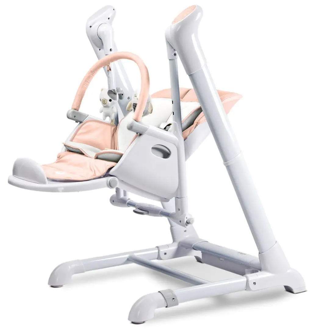 Стульчик для кормления 2в1 Caretero Indigo (Powder Pink) - 3