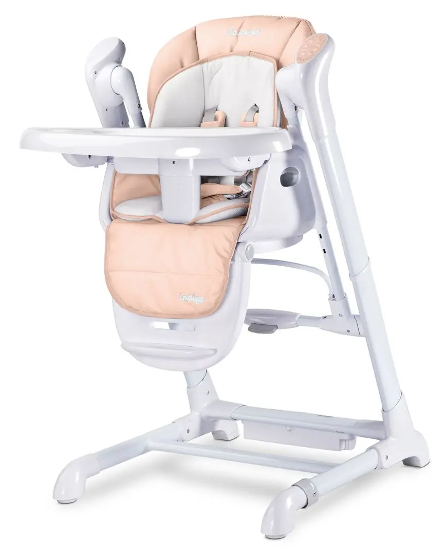 Стульчик для кормления 2в1 Caretero Indigo (Powder Pink)