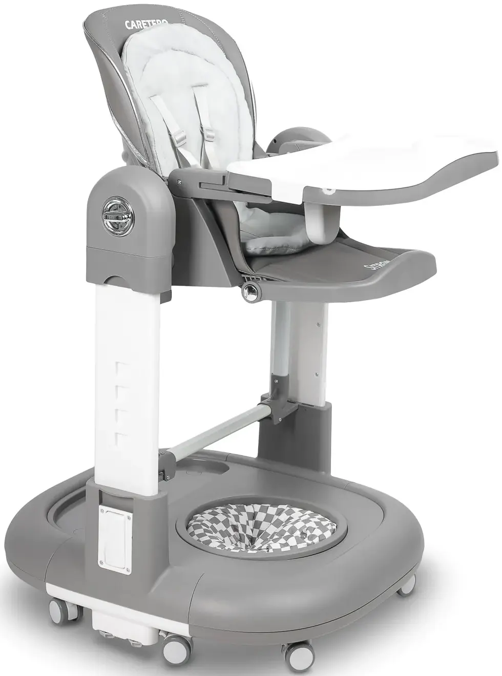 Scaun pentru hranire 3in1 Caretero Sitron (Grey)