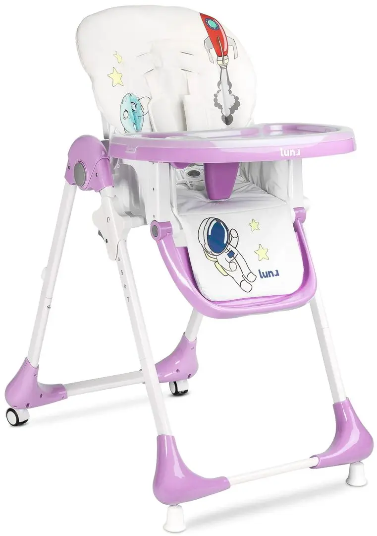 Стульчик для кормления Caretero Luna (Purple) - 7