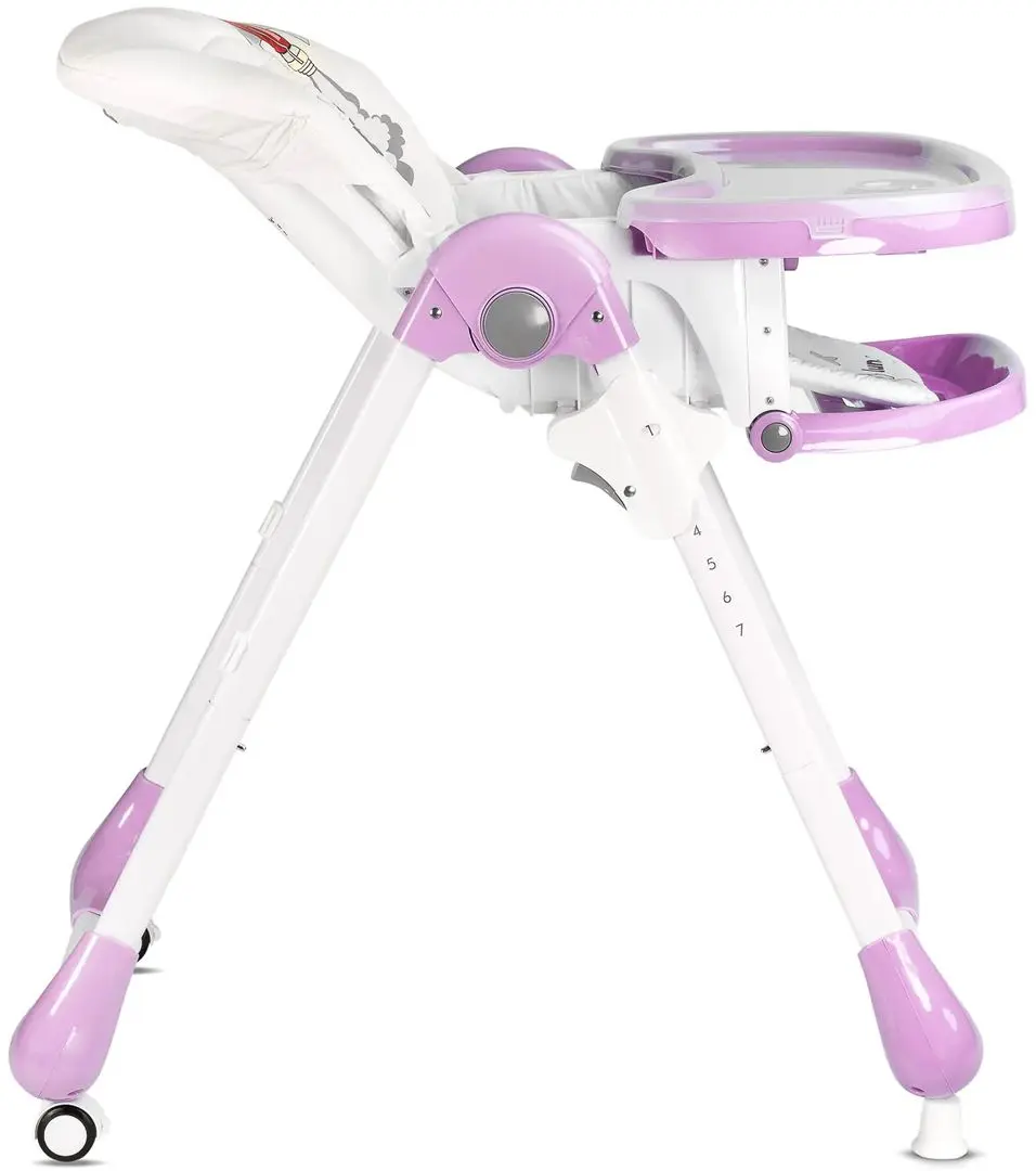 Стульчик для кормления Caretero Luna (Purple) - 4