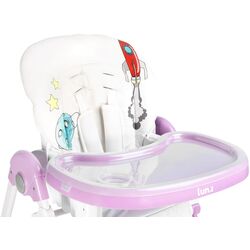 Стульчик для кормления Caretero Luna (Purple) Thumb