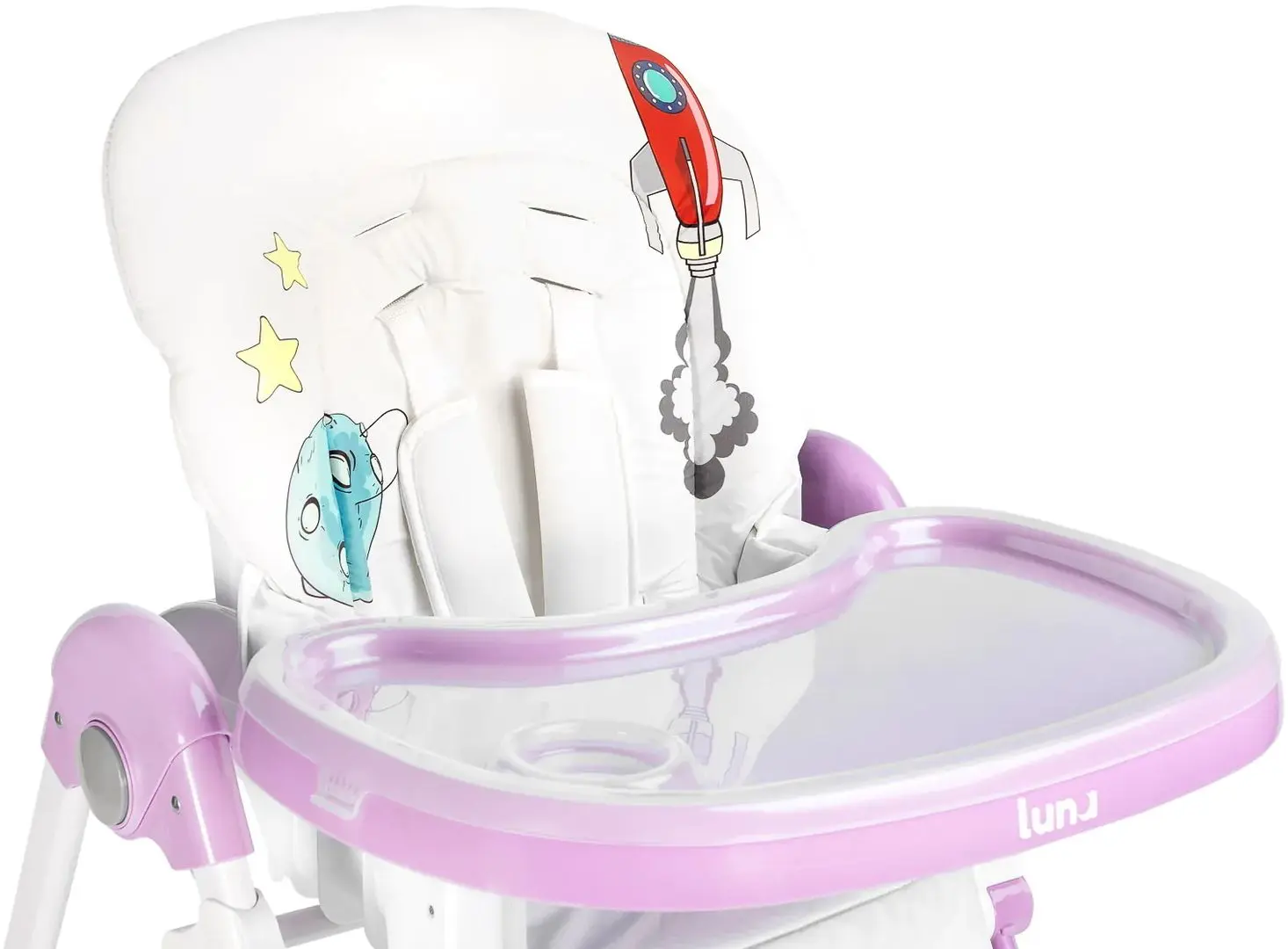 Стульчик для кормления Caretero Luna (Purple) - 3