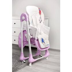 Стульчик для кормления Caretero Luna (Purple) Thumb