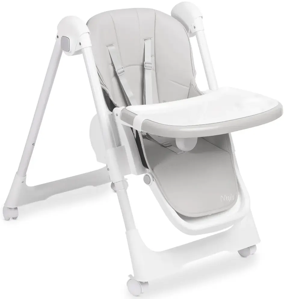 Scaun pentru hranire Caretero Megalo (Light Grey)