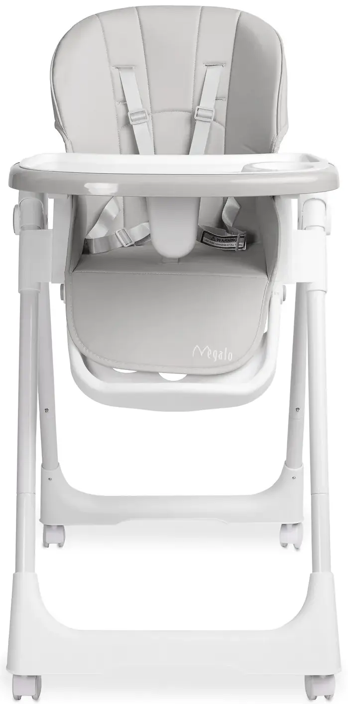 Scaun pentru hranire Caretero Megalo (Light Grey)