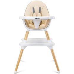 Scaun pentru hranire Caretero Tuva (Beige) Thumb