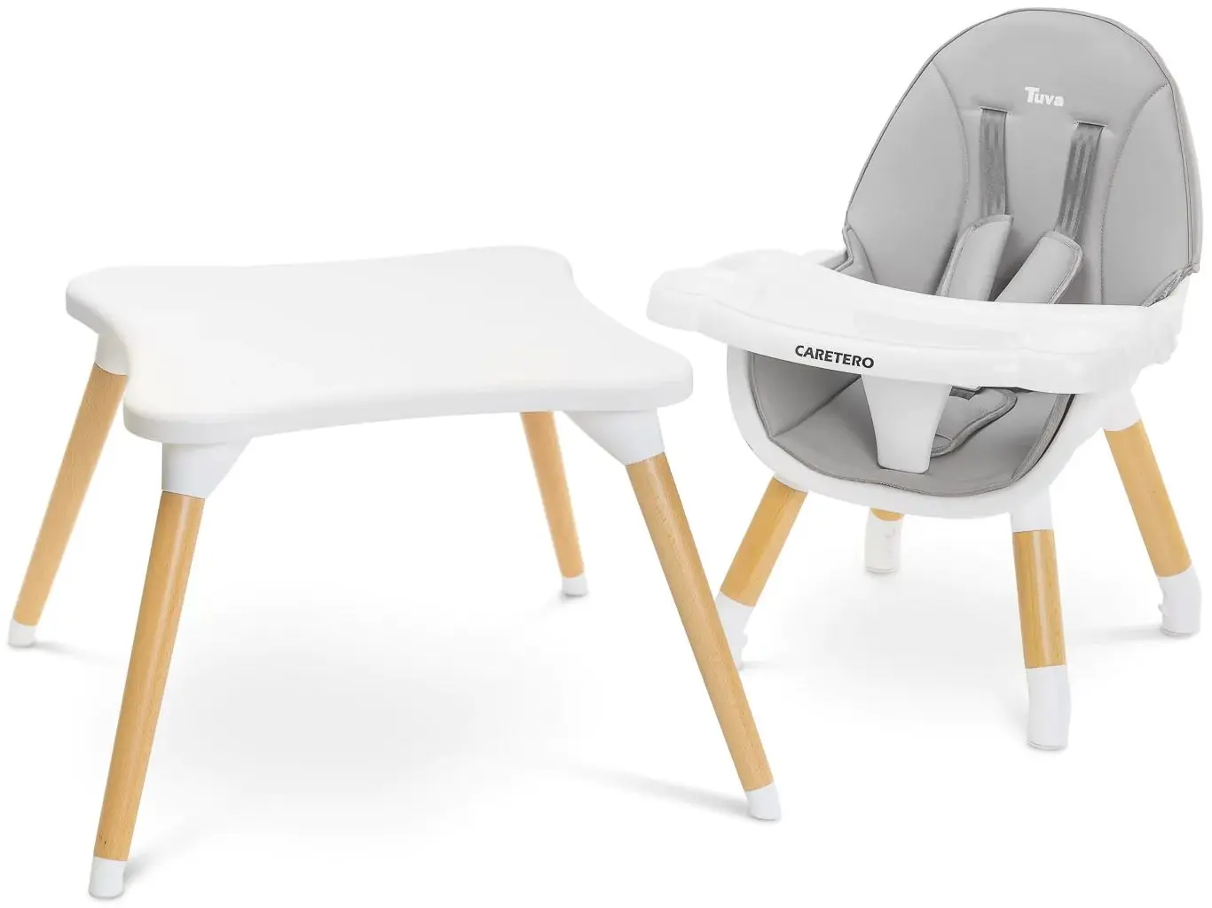 Scaun pentru hranire Caretero Tuva (Grey)