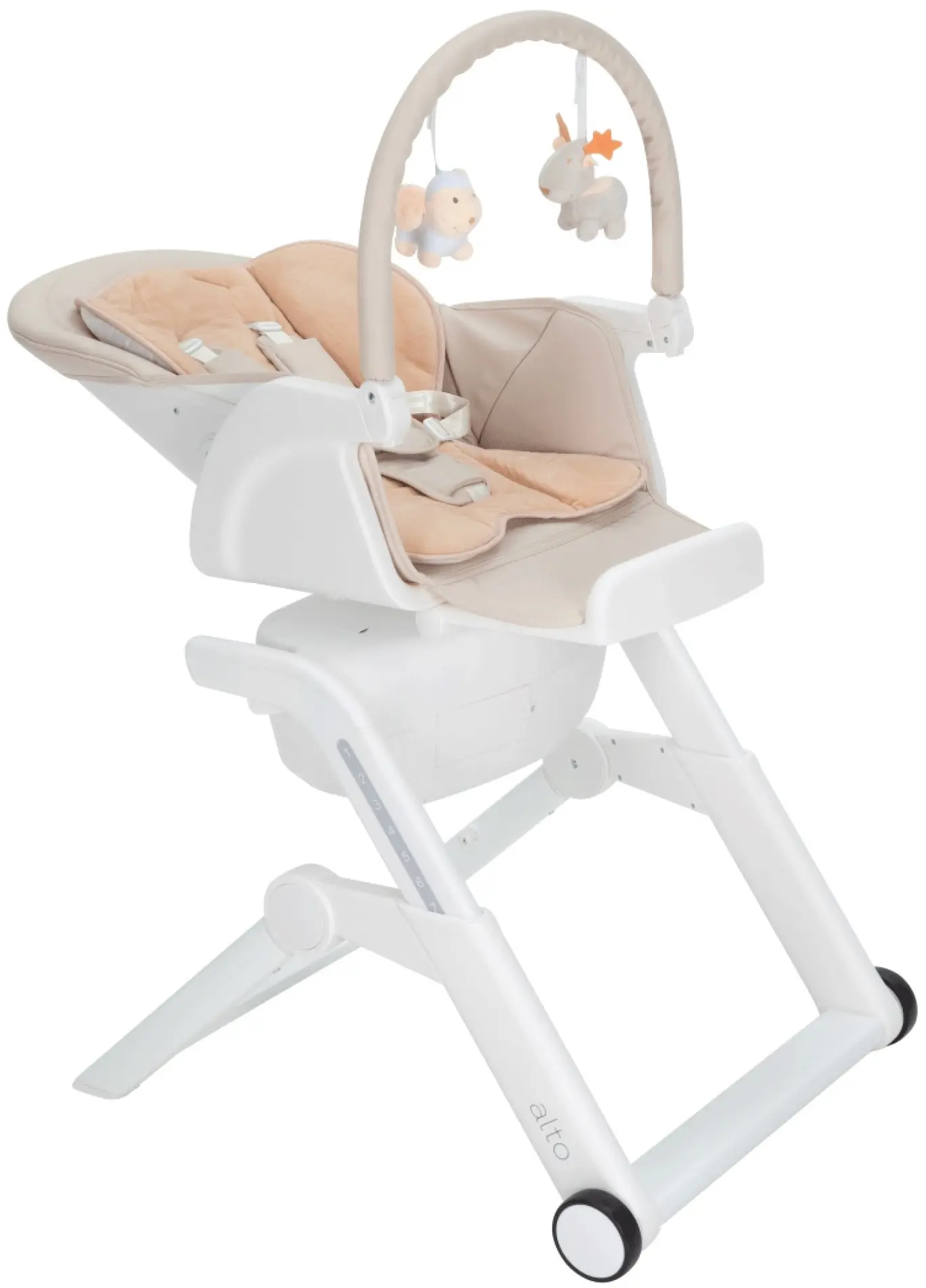 Scaun pentru hranire Carrello Alto CRL-10307 (Almond Beige)