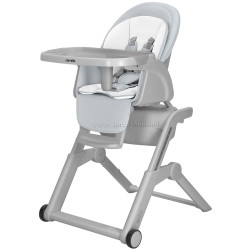 Scaun pentru hranire Carrello Alto CRL-10307 (Chrome Grey)