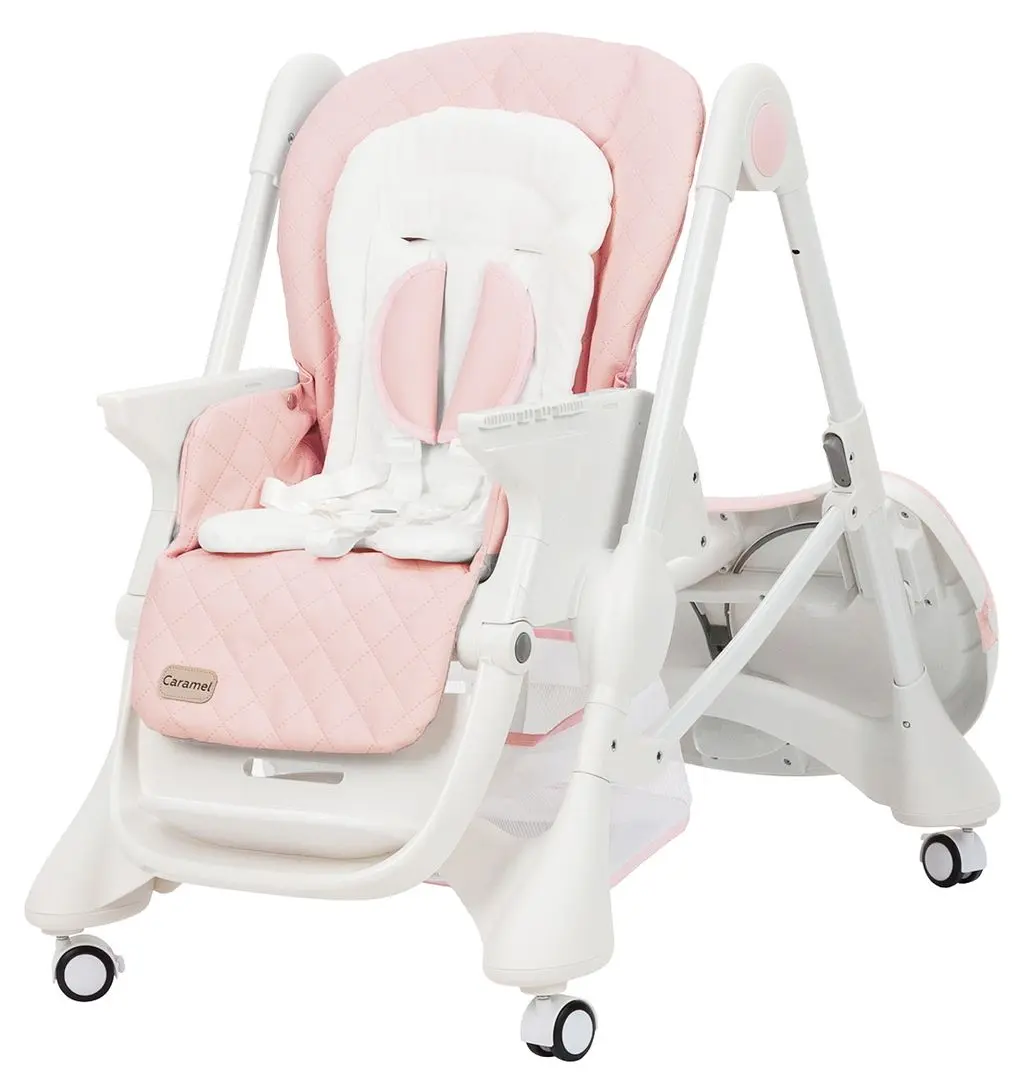 Scaun pentru hranire Carrello Caramel (Candy Pink) - 5