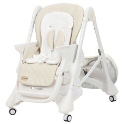 Стульчик для кормления Carrello Caramel CRL-9501/3 (Cream Beige) Thumb