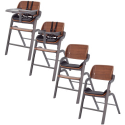 Scaun pentru hranire Carrello Combi CRL-9505 (Coffee Black) Thumb