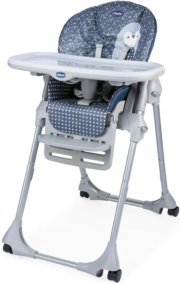 Scaun pentru hranire 2in1 Chicco Polly Easy (Pinguin)