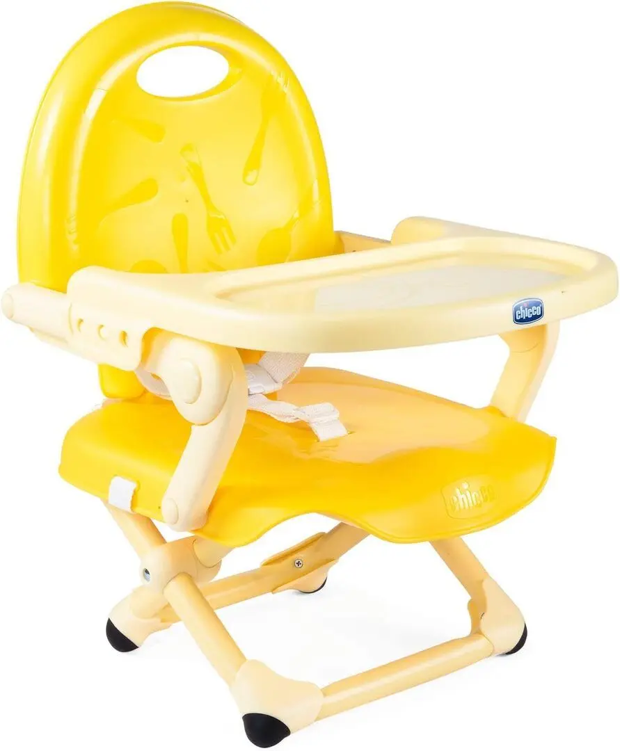 Scaun pentru hranire Chicco Pocket Snack (Yellow)