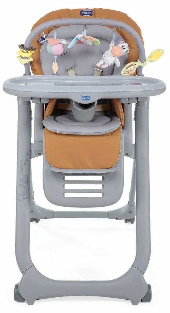 Стульчик для кормления Chicco Polly Magic Relax (Almond) - 6